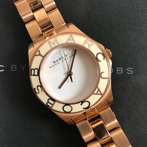 Marc Jacobs Rose Gold Watch, NEW